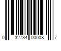 Barcode Image for UPC code 032734000087