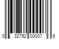 Barcode Image for UPC code 032752000076