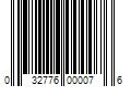 Barcode Image for UPC code 032776000076