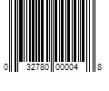 Barcode Image for UPC code 032780000048