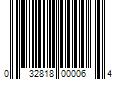 Barcode Image for UPC code 032818000064