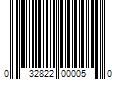 Barcode Image for UPC code 032822000050