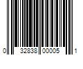 Barcode Image for UPC code 032838000051