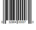 Barcode Image for UPC code 032864000070