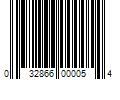 Barcode Image for UPC code 032866000054