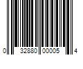 Barcode Image for UPC code 032880000054. Product Name: 