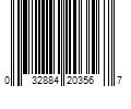 Barcode Image for UPC code 032884203567