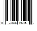 Barcode Image for UPC code 032886160257