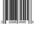 Barcode Image for UPC code 032886345456