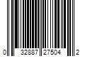 Barcode Image for UPC code 032887275042