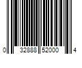 Barcode Image for UPC code 032888520004