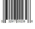 Barcode Image for UPC code 032917002396