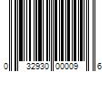 Barcode Image for UPC code 032930000096