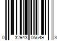 Barcode Image for UPC code 032943056493