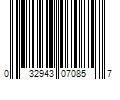 Barcode Image for UPC code 032943070857