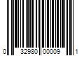 Barcode Image for UPC code 032980000091