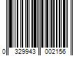 Barcode Image for UPC code 0329943002156