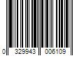 Barcode Image for UPC code 0329943006109