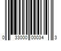 Barcode Image for UPC code 033000000343