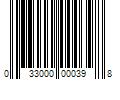 Barcode Image for UPC code 033000000398