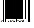 Barcode Image for UPC code 033000000893