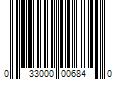 Barcode Image for UPC code 033000006840