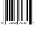 Barcode Image for UPC code 033000007304