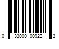 Barcode Image for UPC code 033000009223