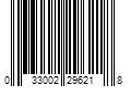 Barcode Image for UPC code 033002296218