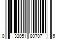 Barcode Image for UPC code 033051807076