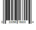 Barcode Image for UPC code 033056168004