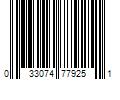 Barcode Image for UPC code 033074779251