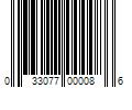 Barcode Image for UPC code 033077000086