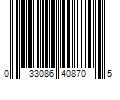 Barcode Image for UPC code 033086408705