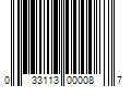 Barcode Image for UPC code 033113000087