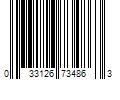 Barcode Image for UPC code 033126734863