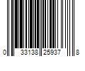 Barcode Image for UPC code 033138259378