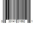 Barcode Image for UPC code 033141215521