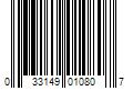 Barcode Image for UPC code 033149010807