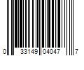 Barcode Image for UPC code 033149040477