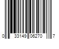 Barcode Image for UPC code 033149062707