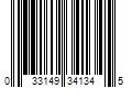 Barcode Image for UPC code 033149341345