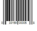 Barcode Image for UPC code 033159000058