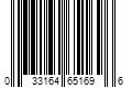 Barcode Image for UPC code 033164651696