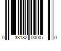 Barcode Image for UPC code 033182000070