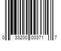 Barcode Image for UPC code 033200003717