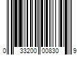 Barcode Image for UPC code 033200008309