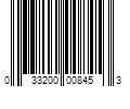 Barcode Image for UPC code 033200008453