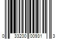 Barcode Image for UPC code 033200009313