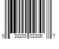 Barcode Image for UPC code 033200023067